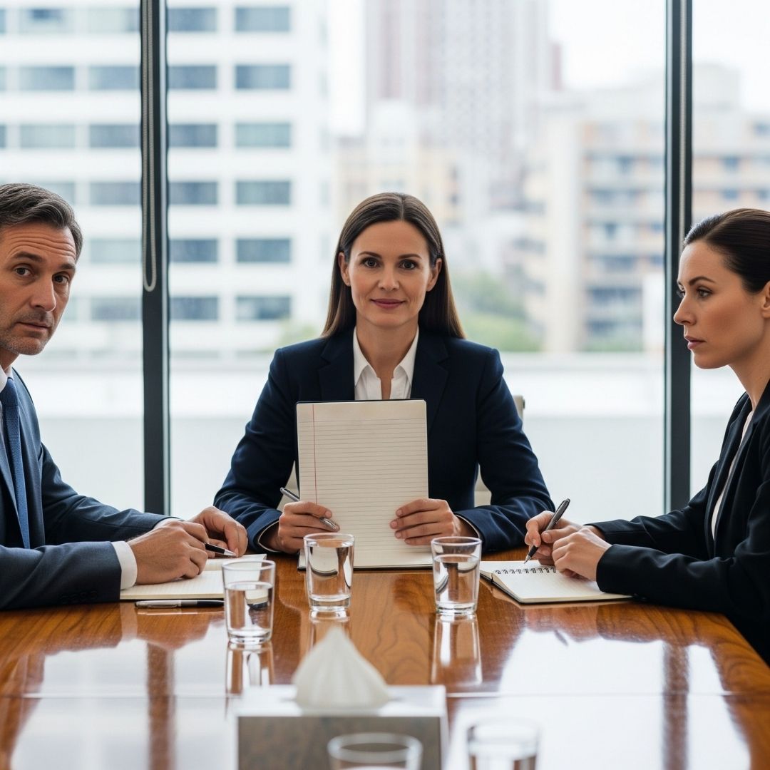 a professional mediation session focused on alimony